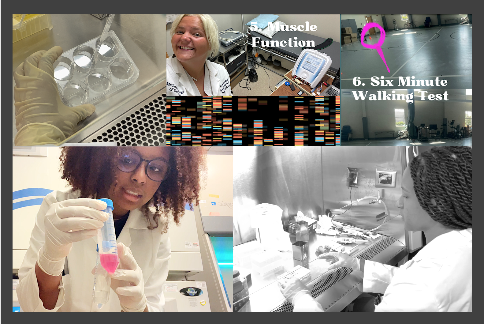 A few of the 2023 GRA Student Scholars in the labs of GRA Academy Scientists and partner organizations.